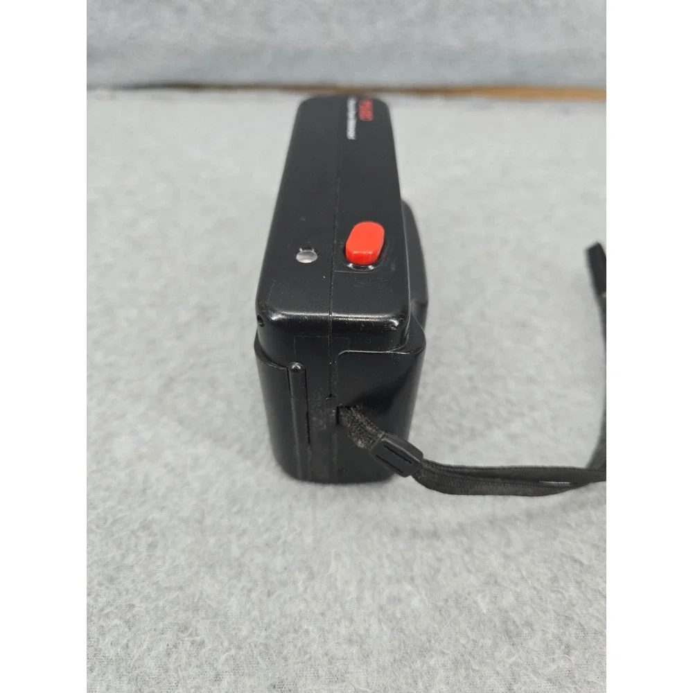 Vivitar PS:120 Film Camera OS Black 35mm Focus Free DX Motorized Flash